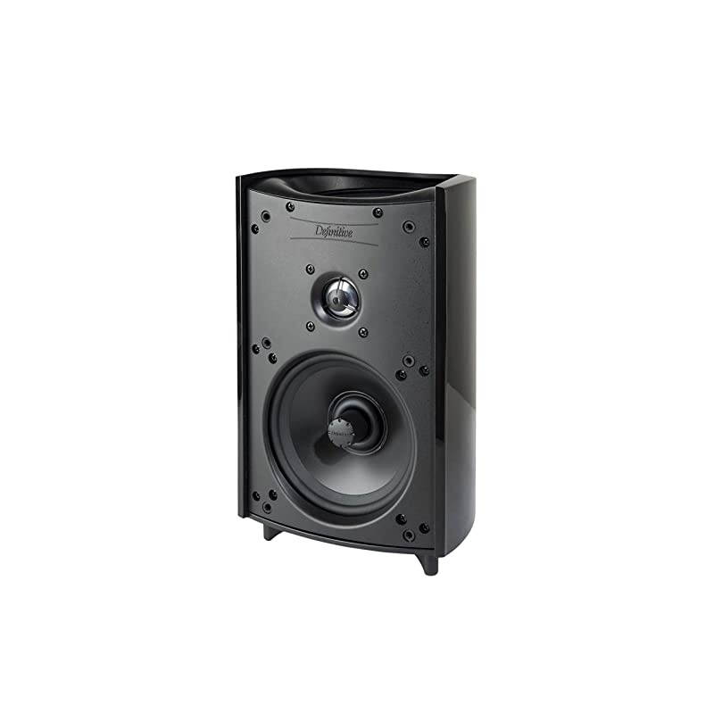 ProMonitor 1000 - 2-Way Satellite or Bookshelf Speaker for Home Theater System | On Par with Any Large Speaker (Single, Black)