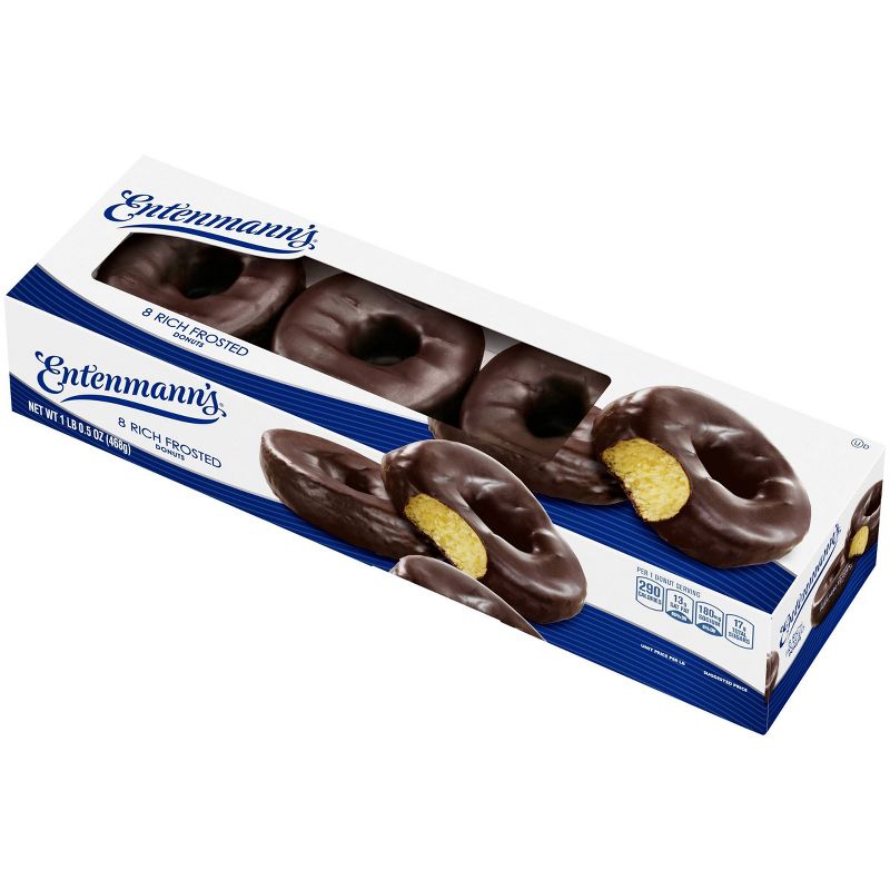Entenmann's Rich Frosted Donuts - 16oz