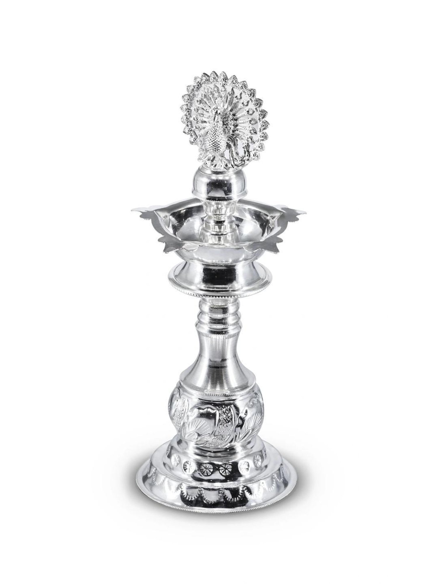 Sri Jagdamba Pearls 0.8 Silver Vishnu Idol