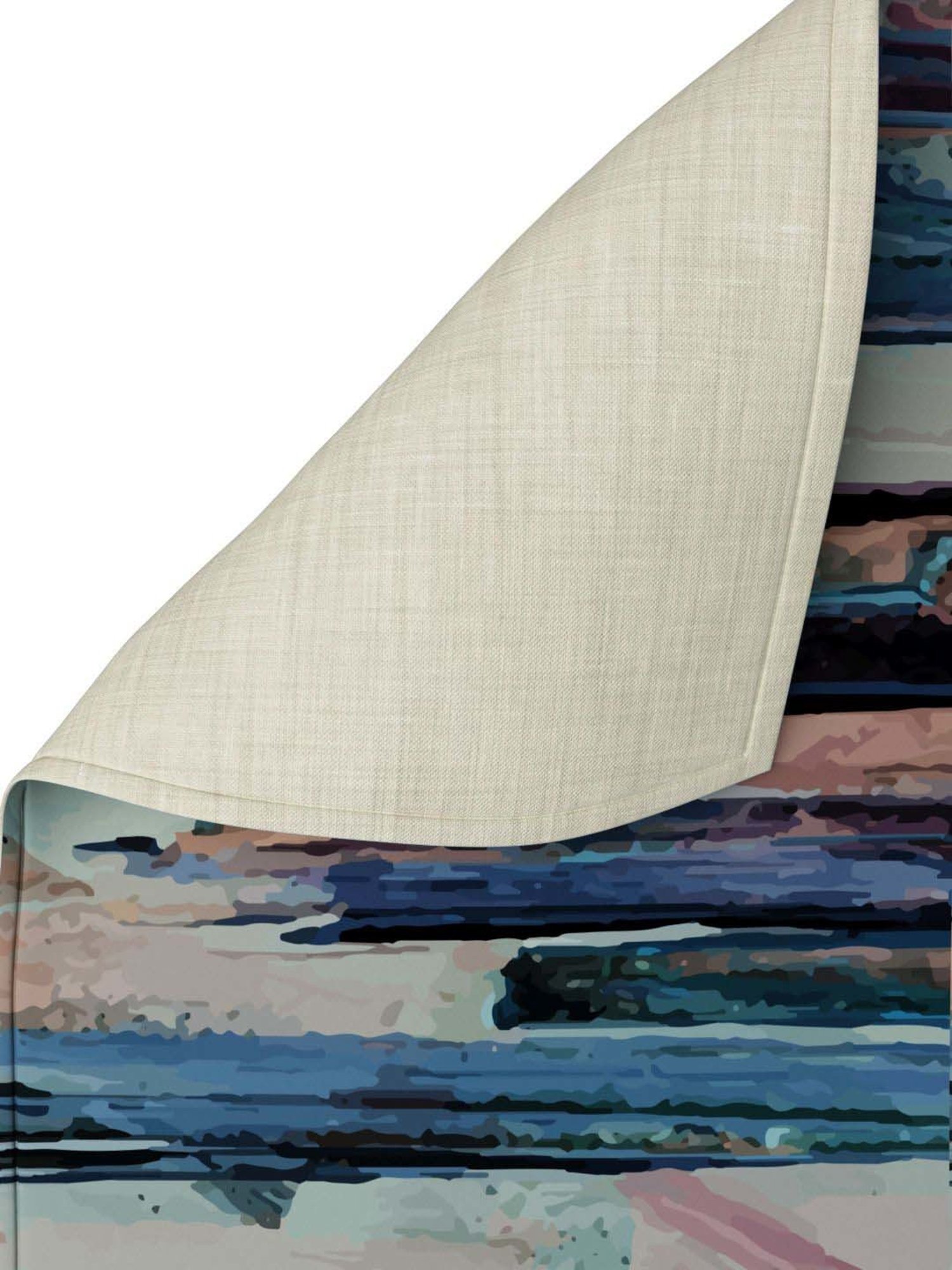 Petal Home Aquarelle Multicolor Cotton 300 GSM Table Runner