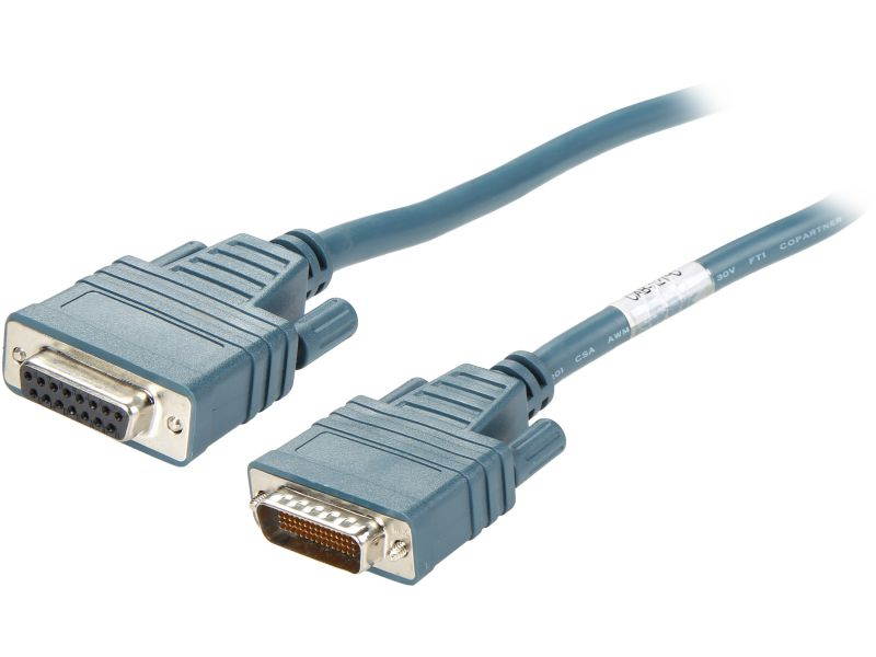Link Depot CAB-X21FC Cisco LFH60 Male to X.21 DB15 DCE Female 10ft Cable 72-0790-01