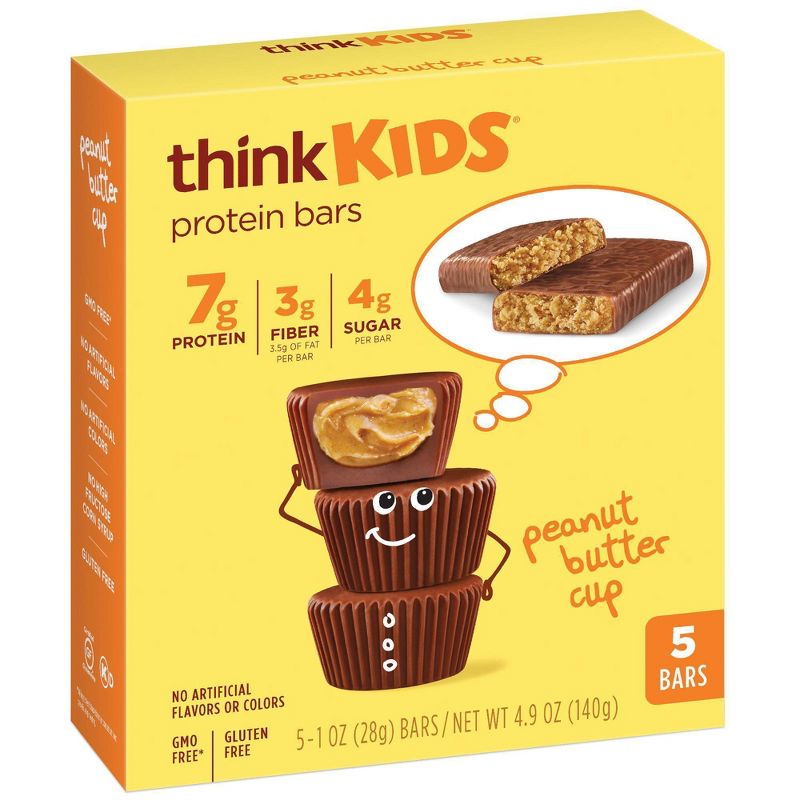 think! Kids Peanut Butter Bars - 5ct