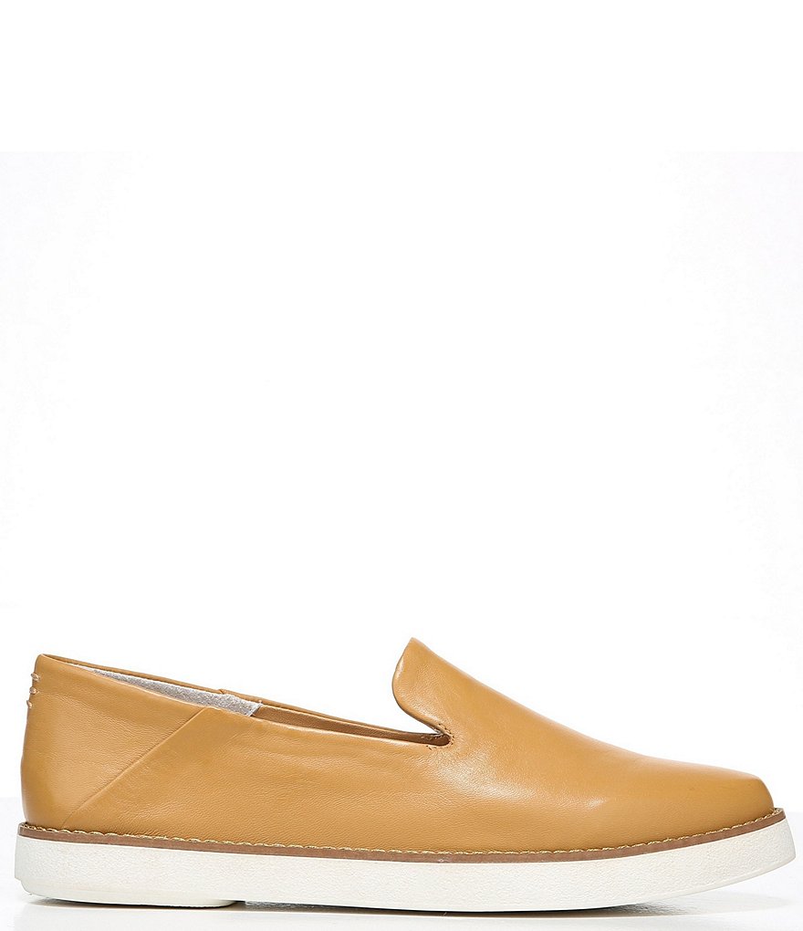 Franco Sarto Iconic Leather Slip-On Platform Sneakers