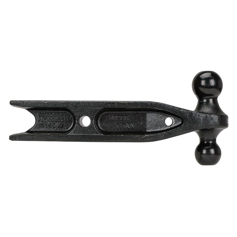 Draw-Tite 38180 Titan Class V Heavy Duty Steel Dual Ball Mount Hitch, 2 Inch and 2.31 Inch Mounts, 25,000 Pound Capacity