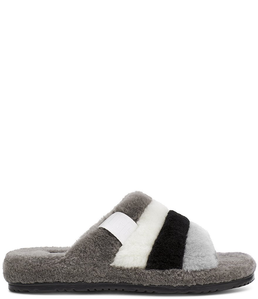 UGG&reg; Men's Scuff Logo Suede Slippers