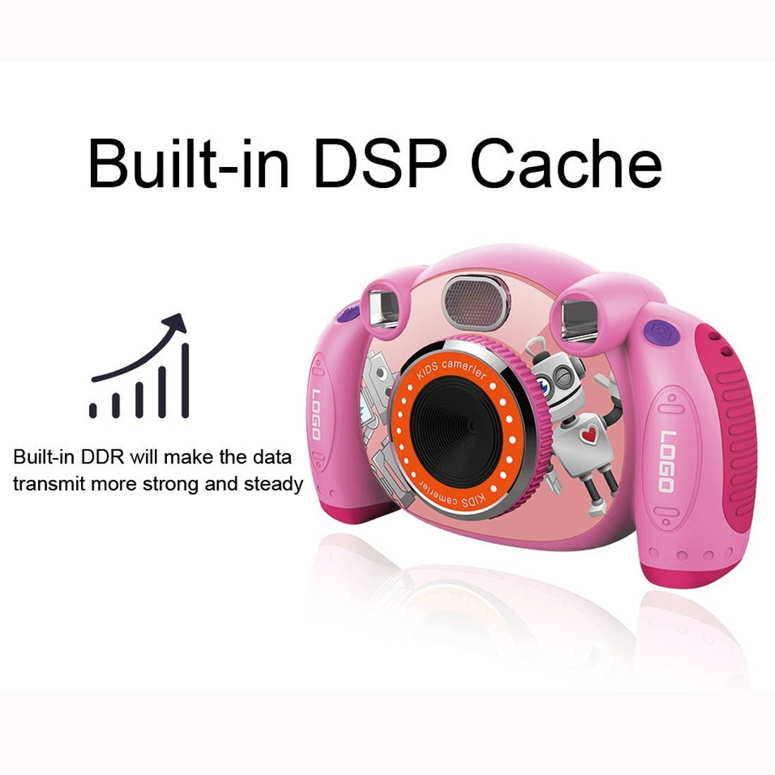 KC501 3 Million Pixels 2.0 inch HD Screen Digital Children Camera