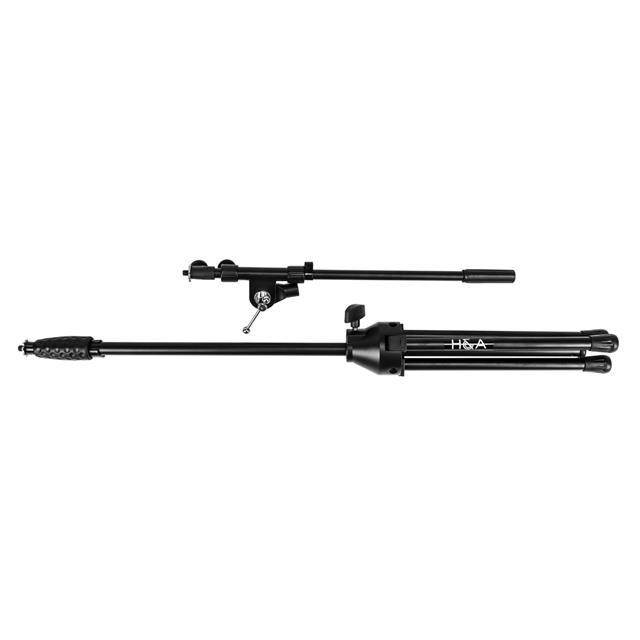 H&A Tripod Microphone Stand with Telescoping Boom #HA-TMS-T