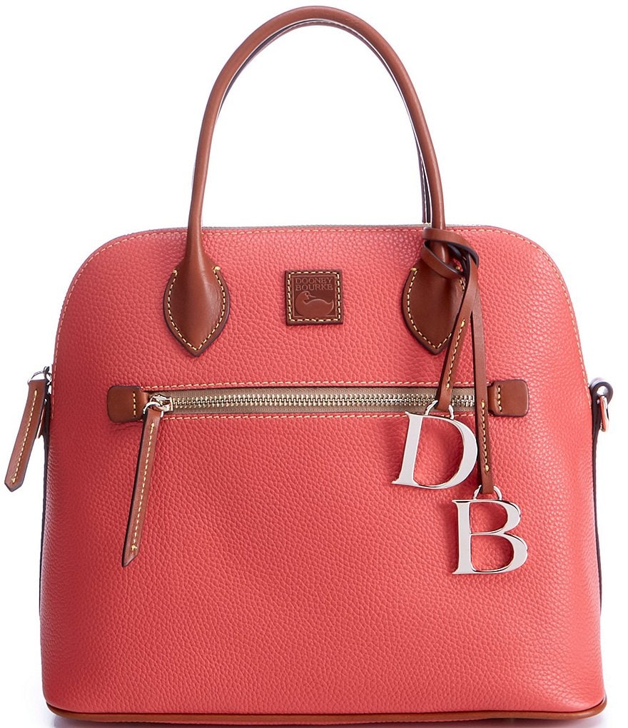 Dooney & Bourke Pebble Collection Large Domed Satchel Bag