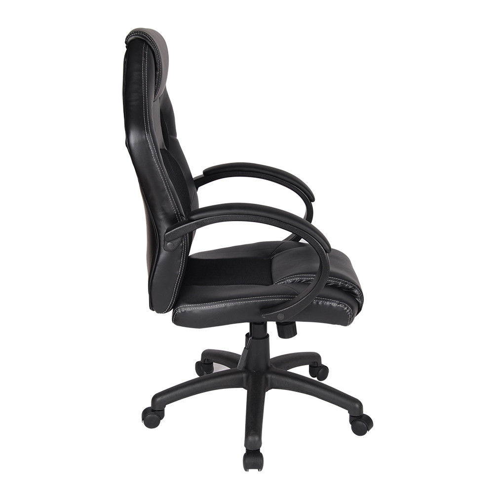 Polar Aurora Office Chair Leather Desk High Back Ergonomic Adjustable pc Chair