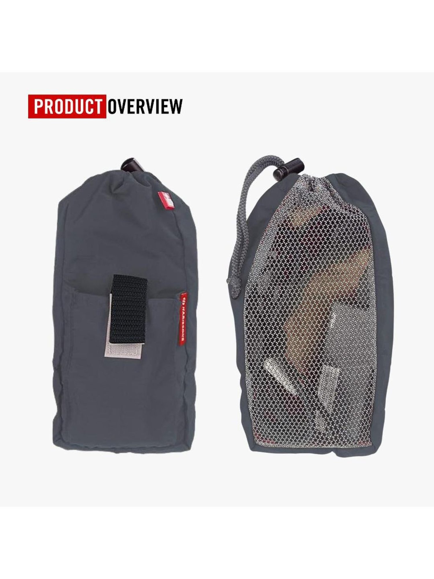 Harissons Dgrey Polyester Solid Pouch