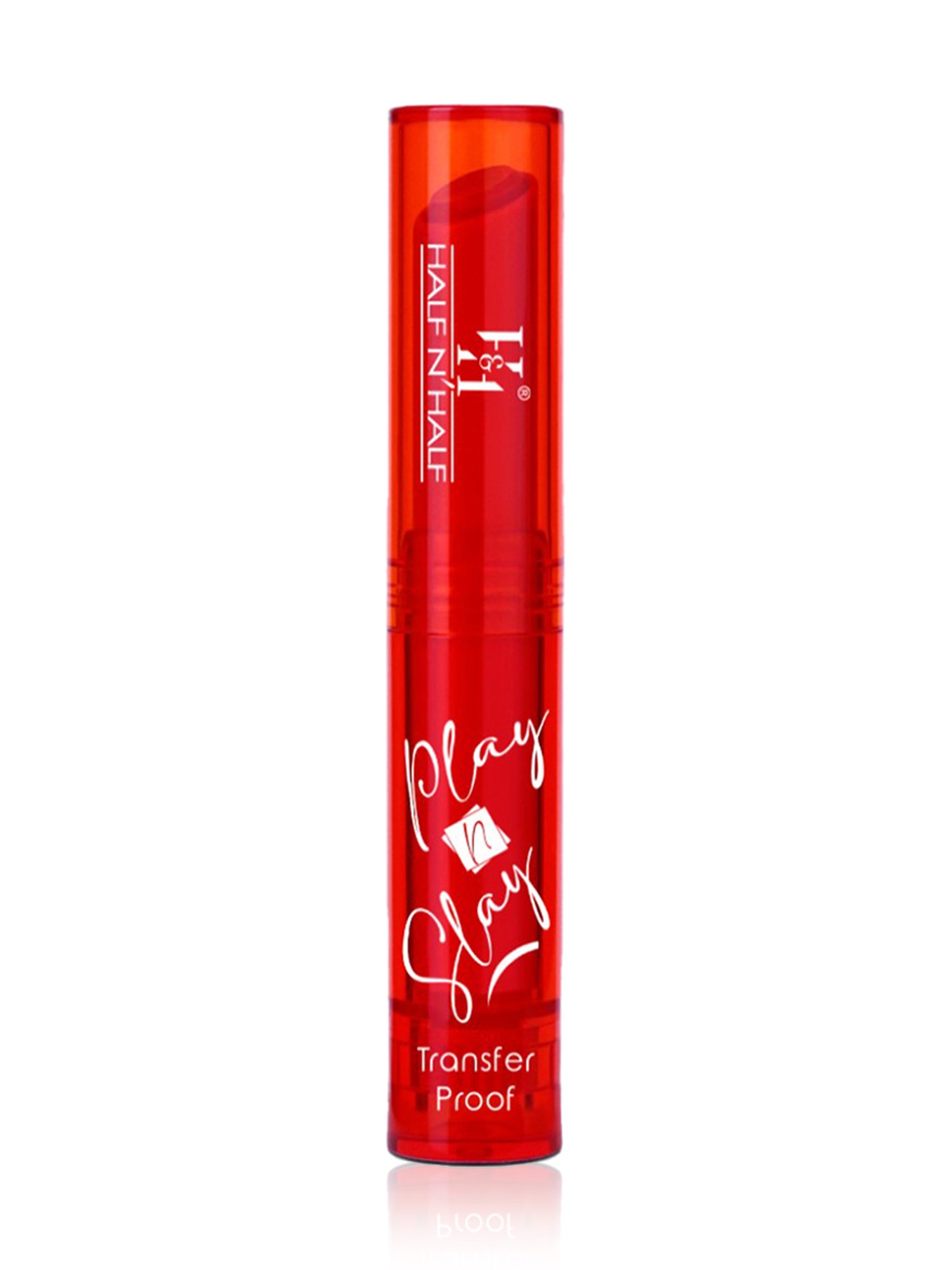 Half N Half Play n Slay Transfer Proof Lipstick 04 Make it Hot - 2.4 gm