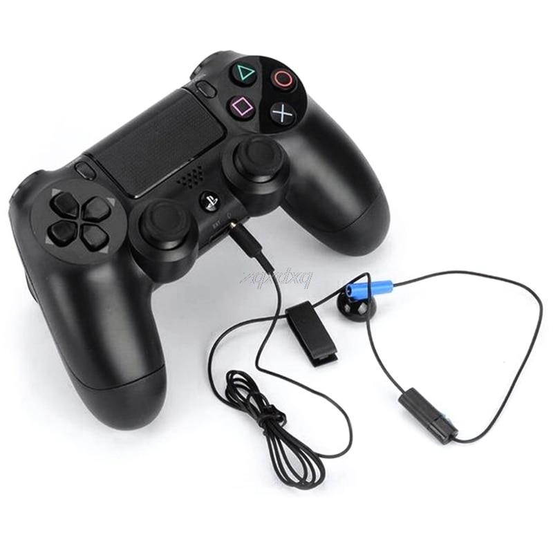 Gamepad Headset With Microphone Earpiece For PS4 Controller Earphones Earbuds July 211 Drop ship