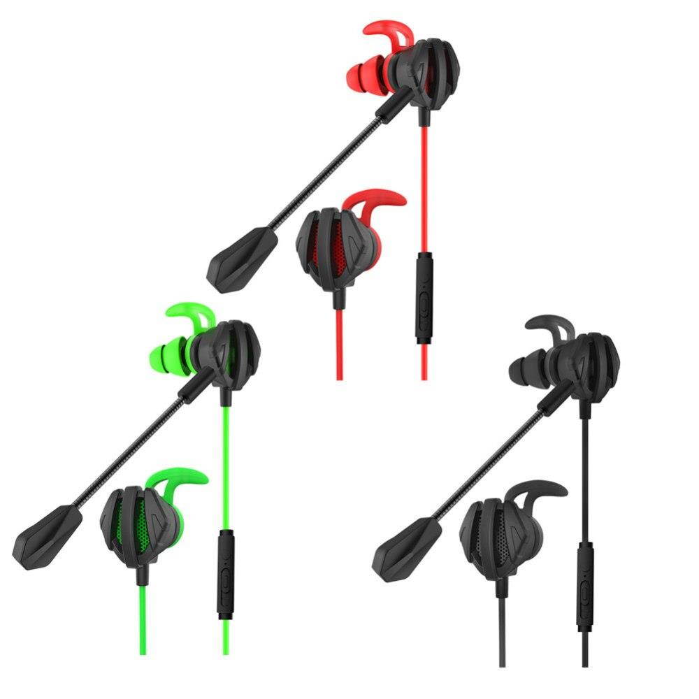 3.5mm In-Ear Oortelefoon Gaming Headset Mic Hoofdtelefoon Wired Voor PS4 Xbox voor Smartphone/PC/Pad/Laptop voor Samsung XiaoMi