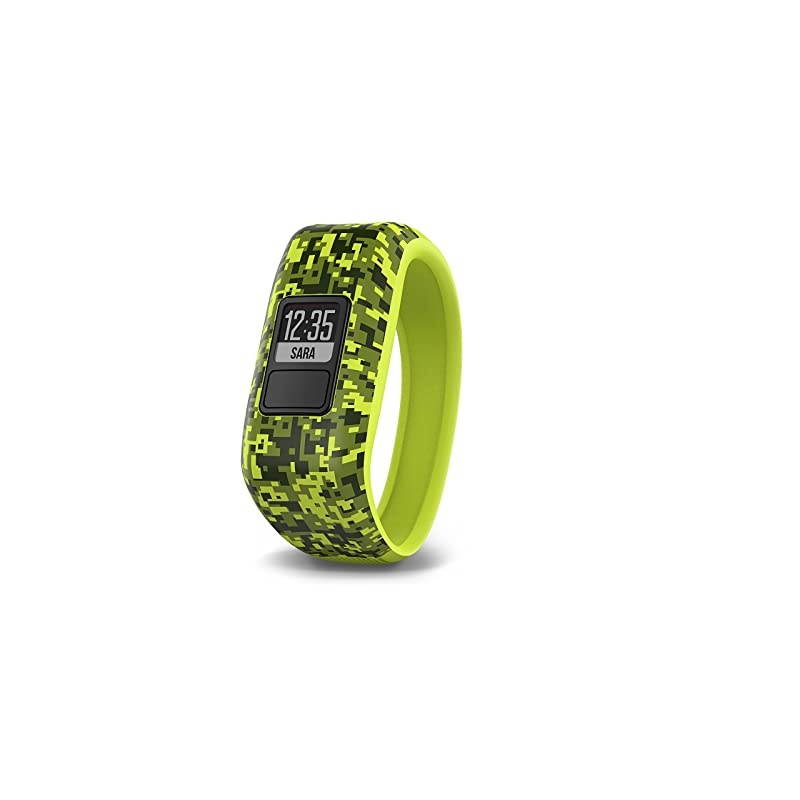 vivofit jr Kids FitnessActivity Tracker 1year Battery Life Green Digi Camo