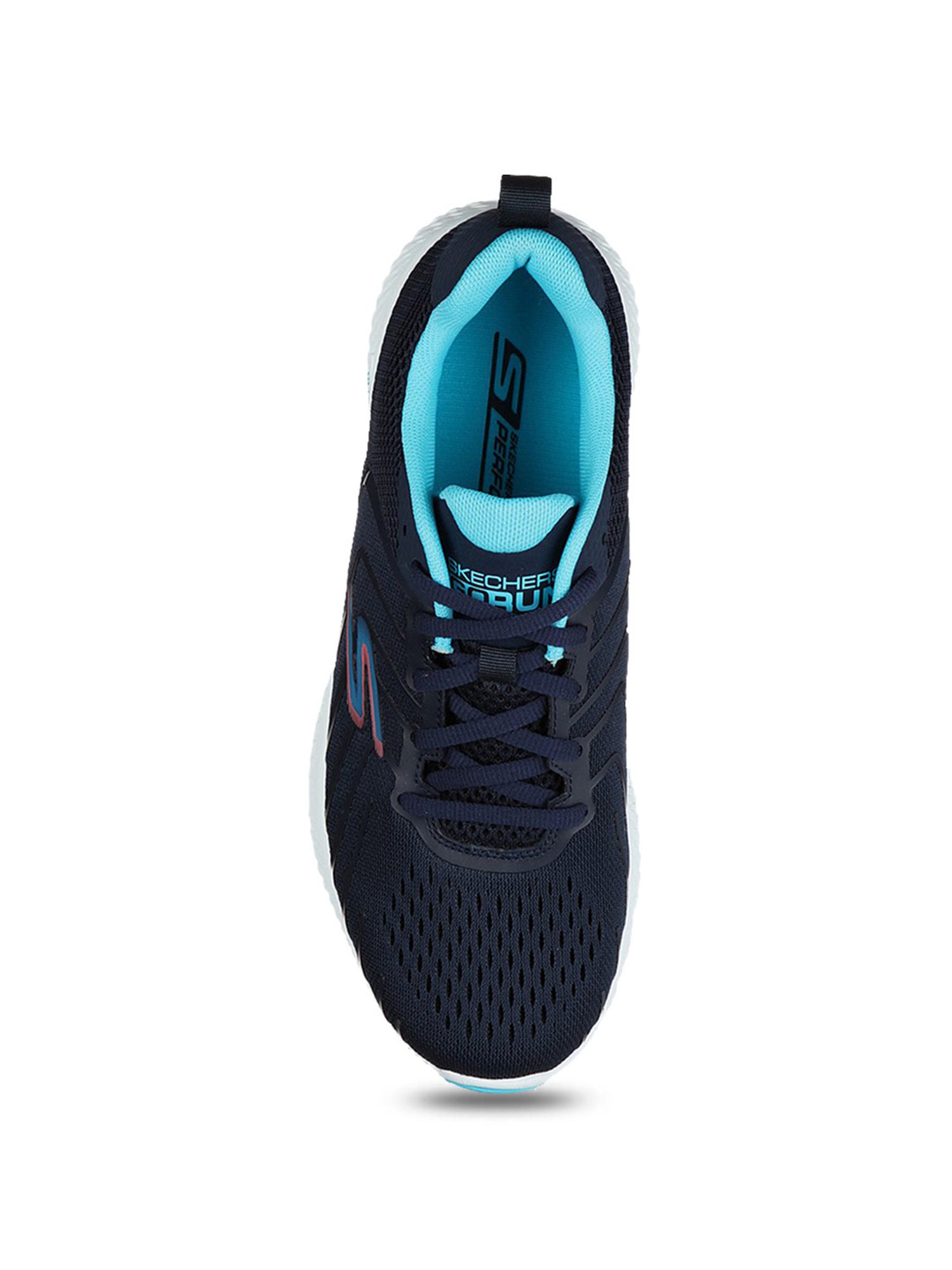 Skechers Women's POWER - FLEETZ Navy Blue Sports Lace Up Shoe