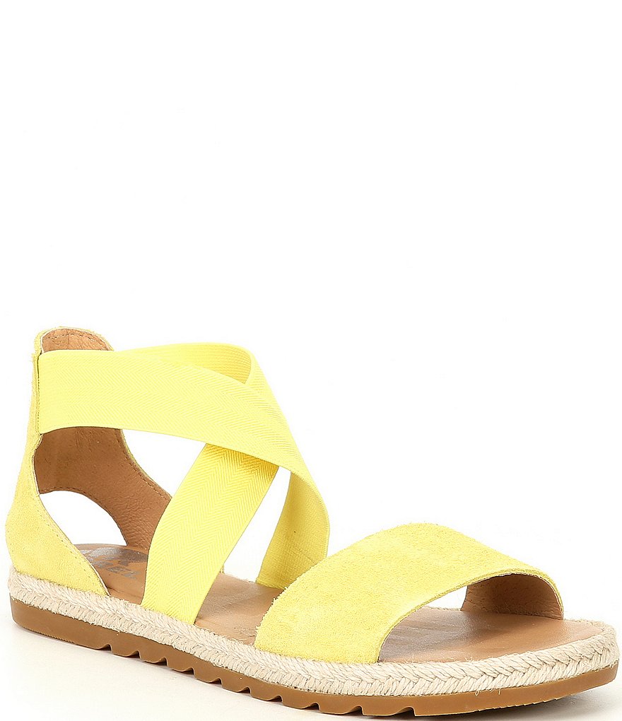 Sorel Ella 2 Suede Criss-Cross Sandals