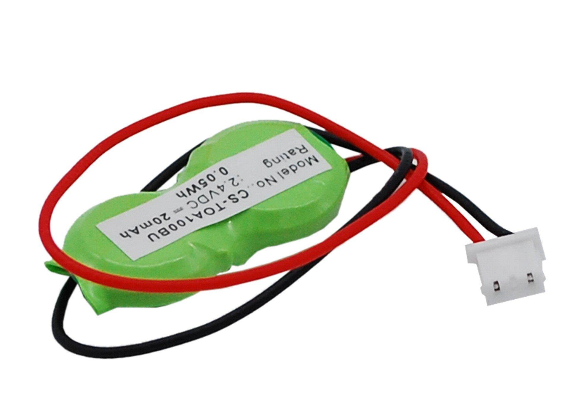 20mAh / 0.05Wh Battery For TOSHIBA Satellite 1800-712, Satellite 1800-750,