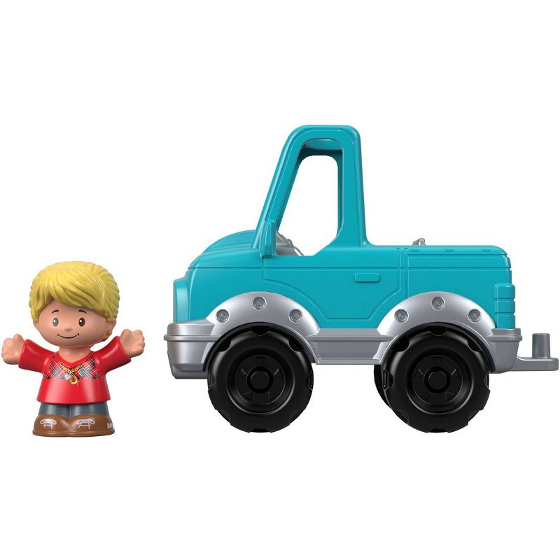 Fisher-Price Little People Help a Friend Pick Up Truck - Blue