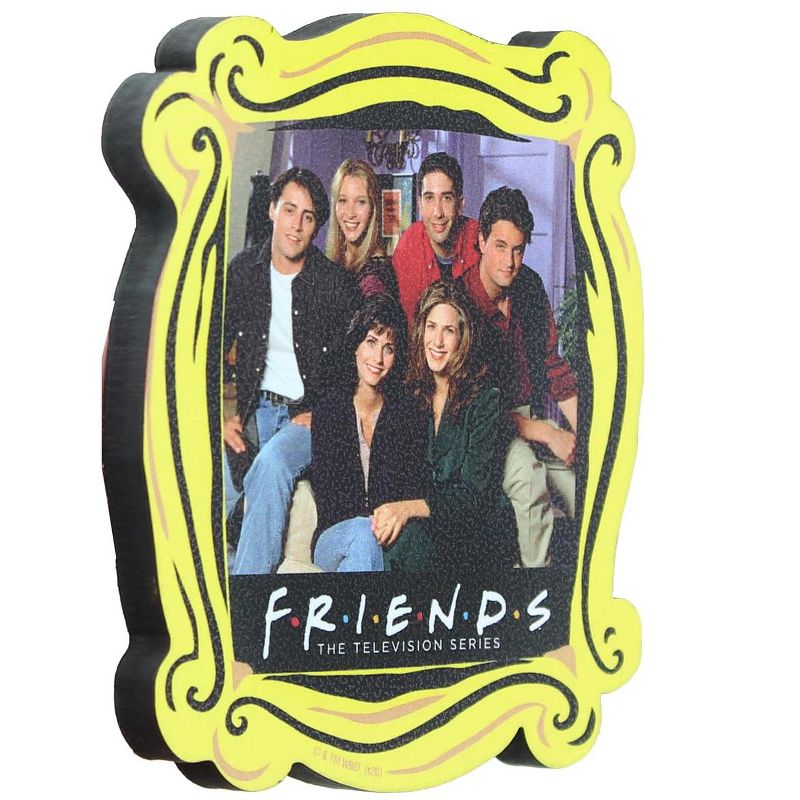 NMR Distribution Friends Cast In Picture Frame Plastic Magnet