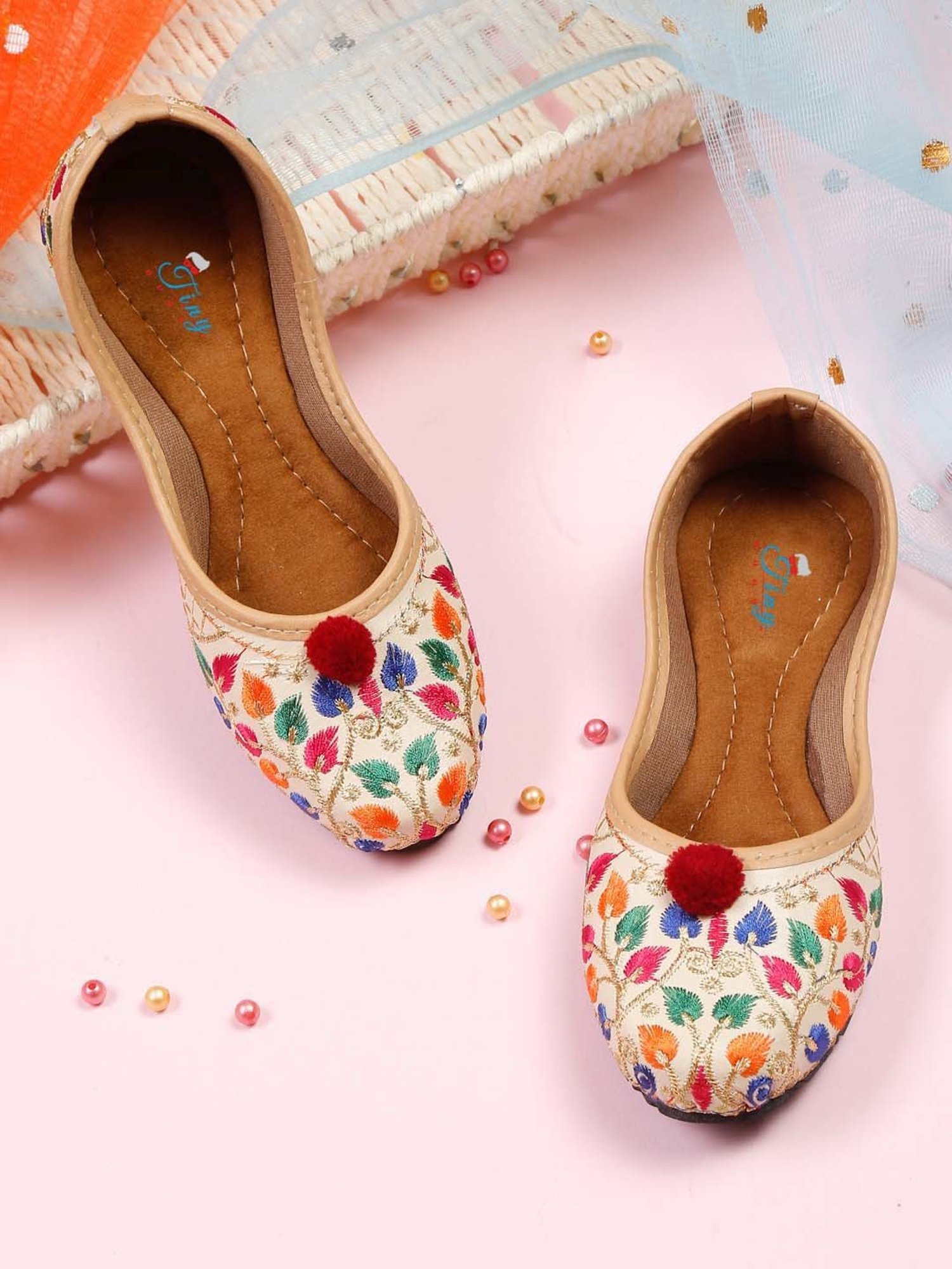 Tiny Bugs Kids Multicolor Juttis