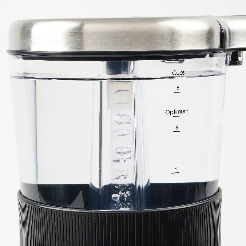 Brim 8-Cup Pour-Over Coffee Maker - Silver