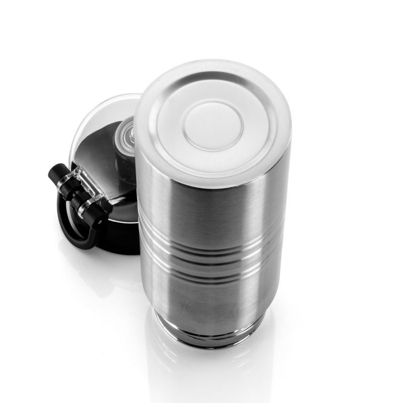 Better Chef 17 Ounce Stainless Steel Flip Top Sport Water Bottle