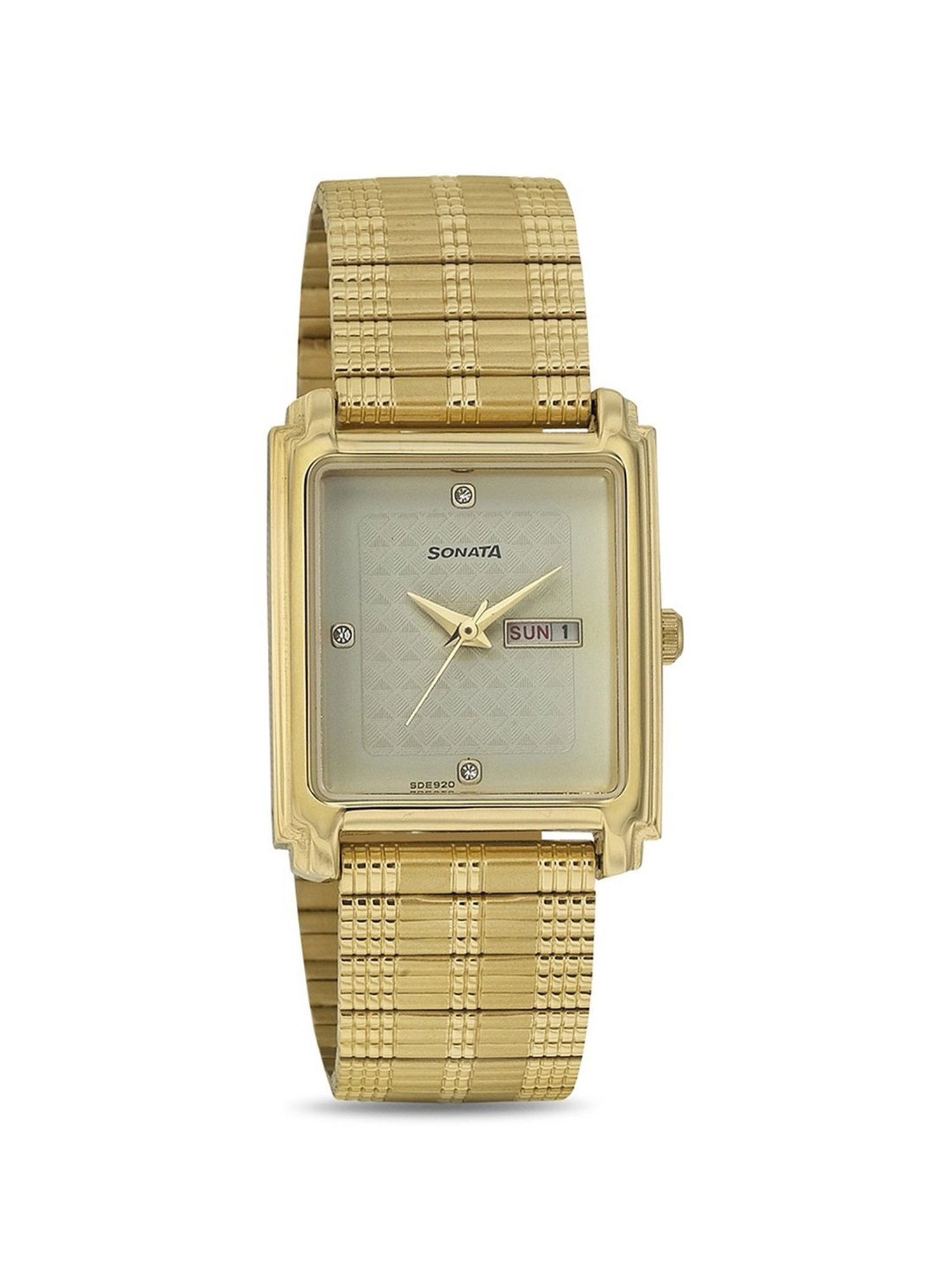 Sonata 7053YM08 Wedding Analog Watch for Men