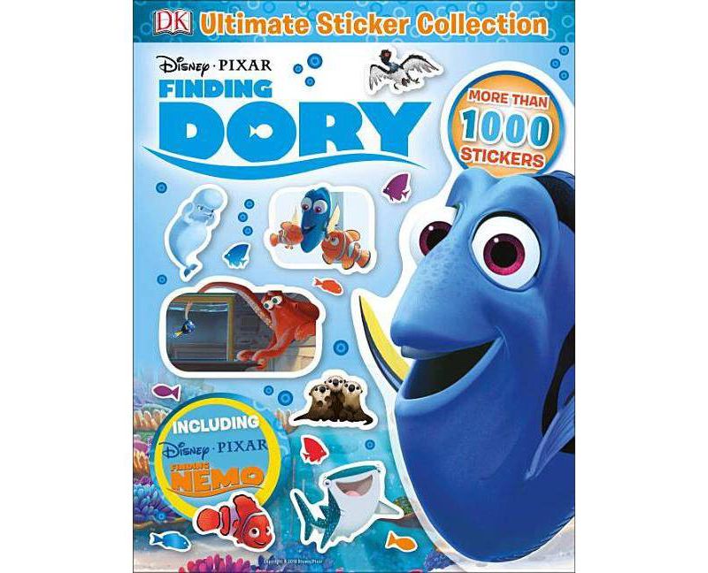 Disney Pixar Finding Dory (Ultimate Sticker Collections) (Paperback) by Glenn Dakin