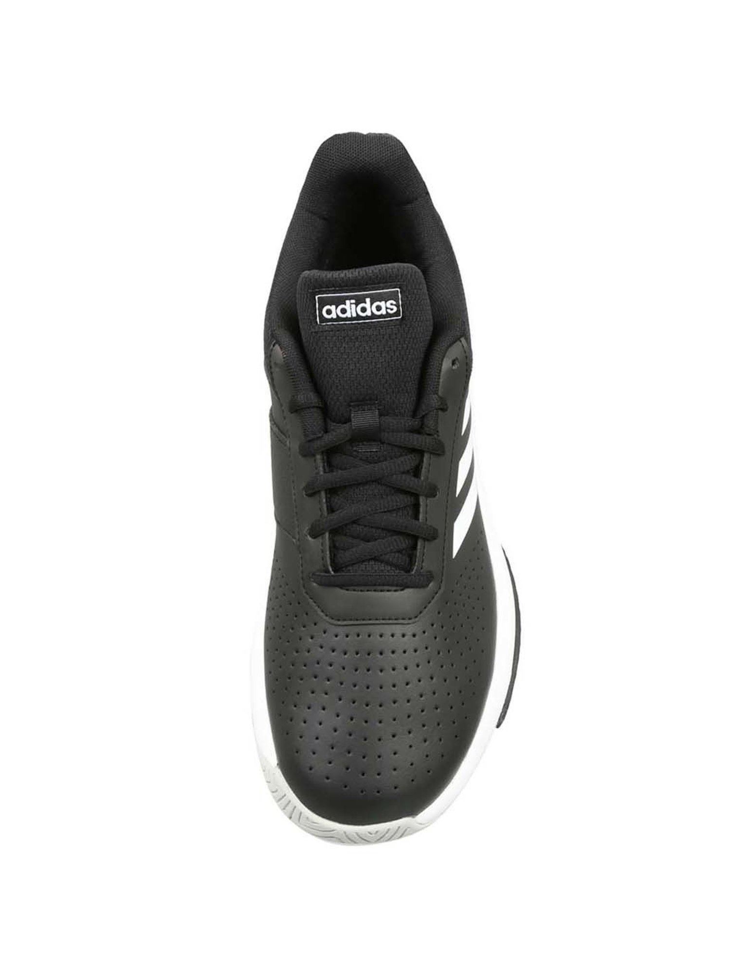 Adidas Men's Courtsmash Black Tennis Shoes