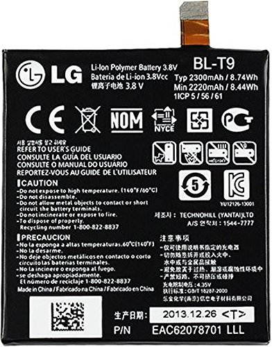 OEM Battery For Google Nexus 5 LG D820 D821 2300mAh BL-T9 3.8V 8.74Wh