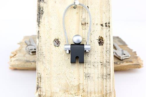 Troika Jumper Black Keyring (KYR71BK)