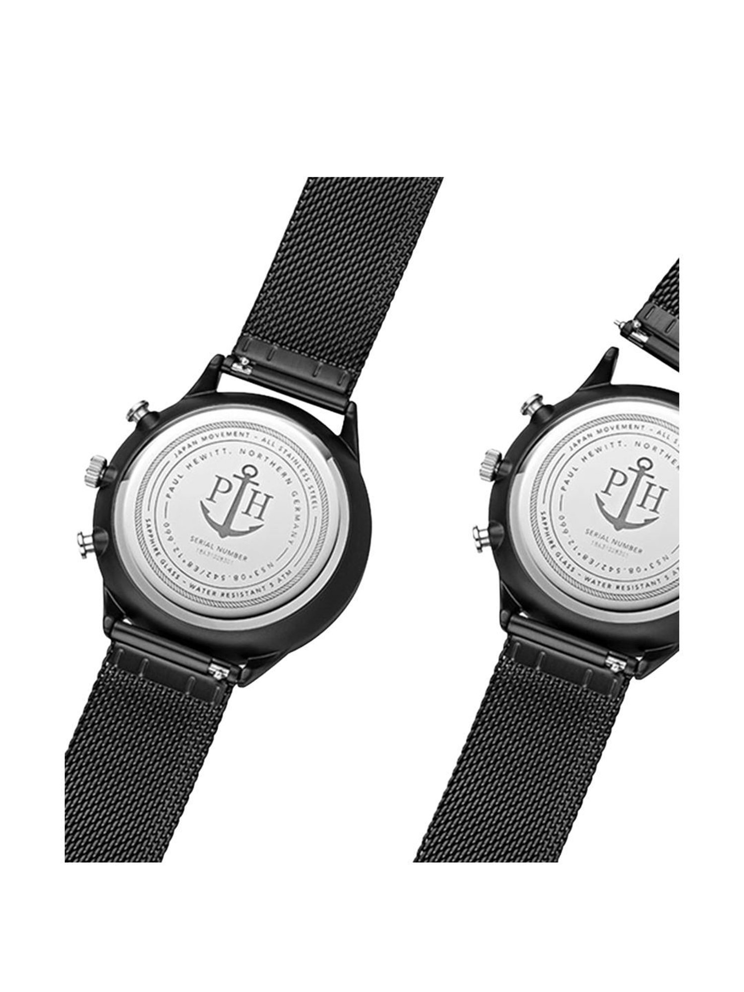 Paul Hewitt PH-C-B-BSS-5M Chronograph Watch for Men