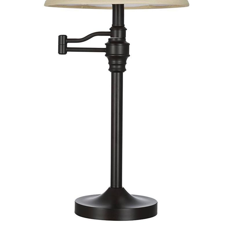 27" Swing Arm Table Lamp Bronze  - Cresswell Lighting