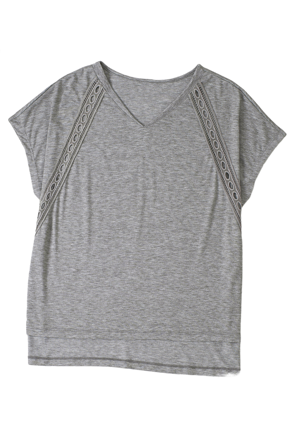 White Tie-dye Print Oversized Boyfriend T Shirt