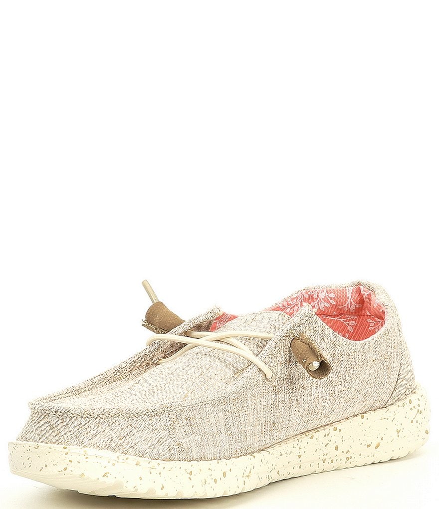 Hey Dude Women's Wendy Washable Chambray Slip-Ons