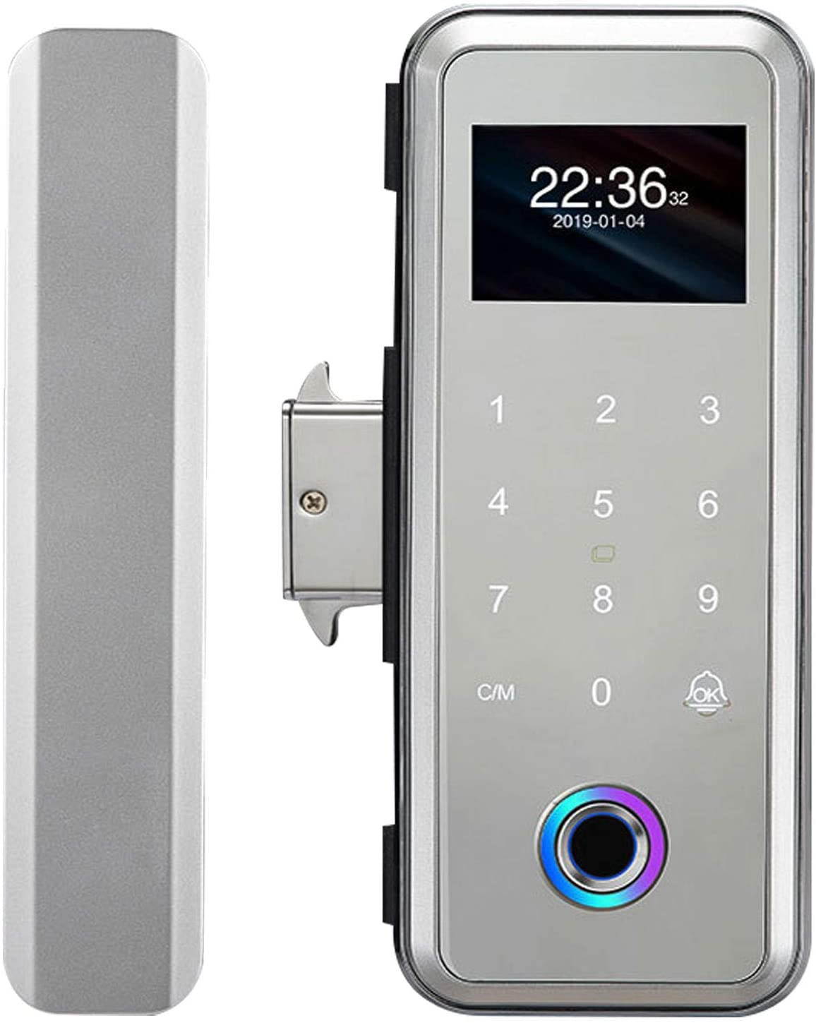 LOYALHEARTDY Stainless Steel Biometric Smart Door Lock Automatic Fingerprint Identification Anti-theft Door Lock High Security