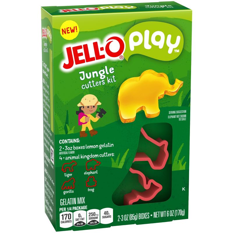 JELL-O Play Jungle Cutter Kit - 6oz