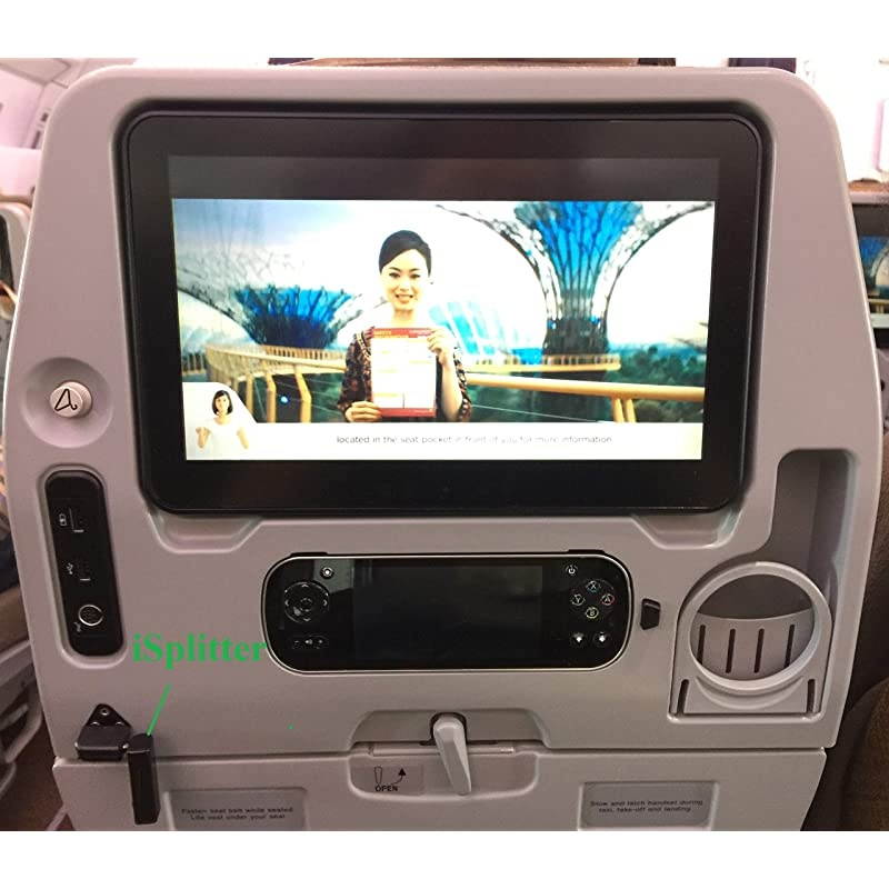 iSplitter Black Tiny and Extremely Versatile iAdapter MultiStreaming Bluetooth Stereo Transmitter Splitter Works Well Streaming to 2 Sets of AirPods