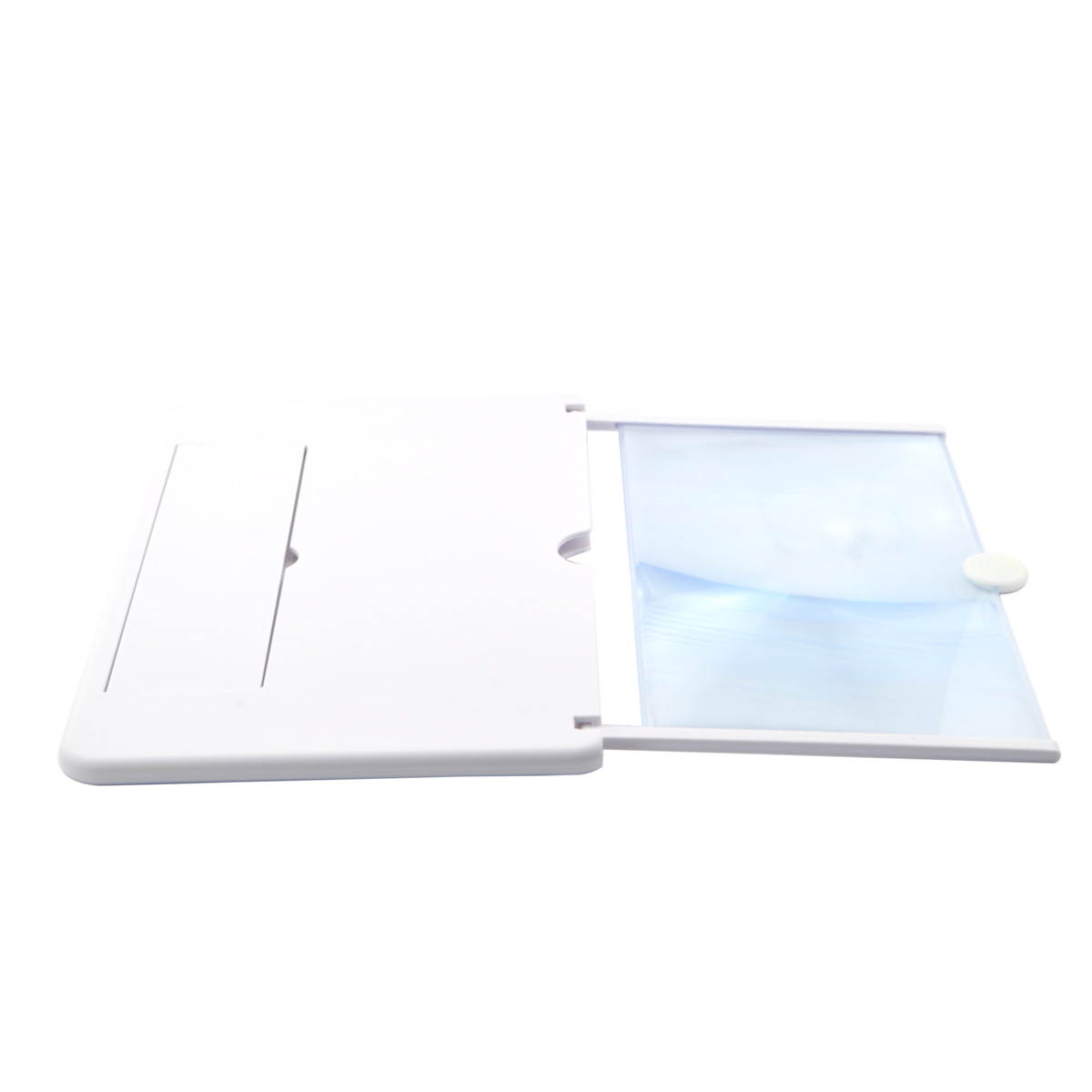 iKKEGOL 12" Screen Magnifier, 3D HD Mobile Phone Enlarger Magnifying Amplifier Projector for Movies Videos and Gaming, Foldable Phone Stand Support All Smartphones