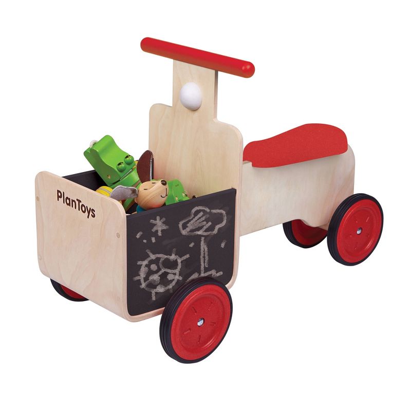 PlanToys Delivery Bike