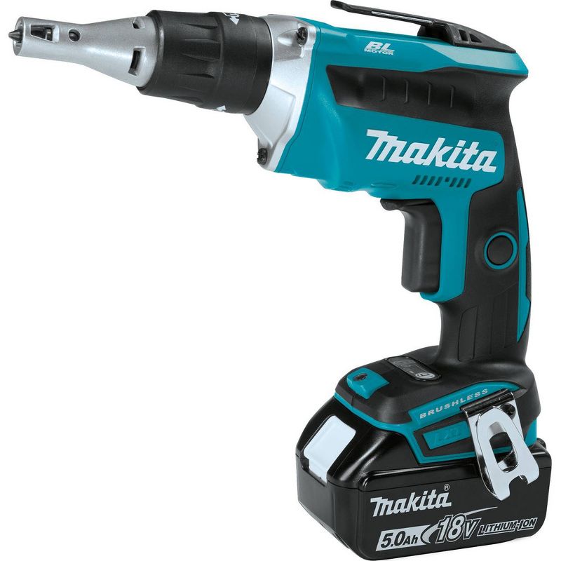 Makita XSF03T 18V LXT 5.0 Ah Lithium-Ion Brushless Cordless Drywall Screwdriver Kit