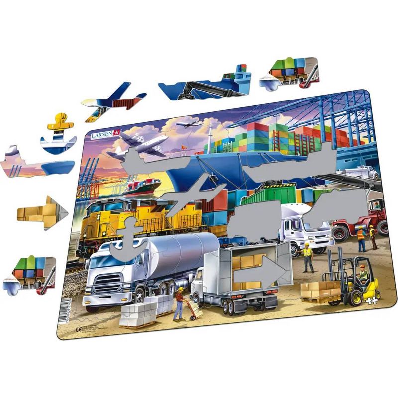 Larsen Transport Kids' Jigsaw Puzzle - 37pc