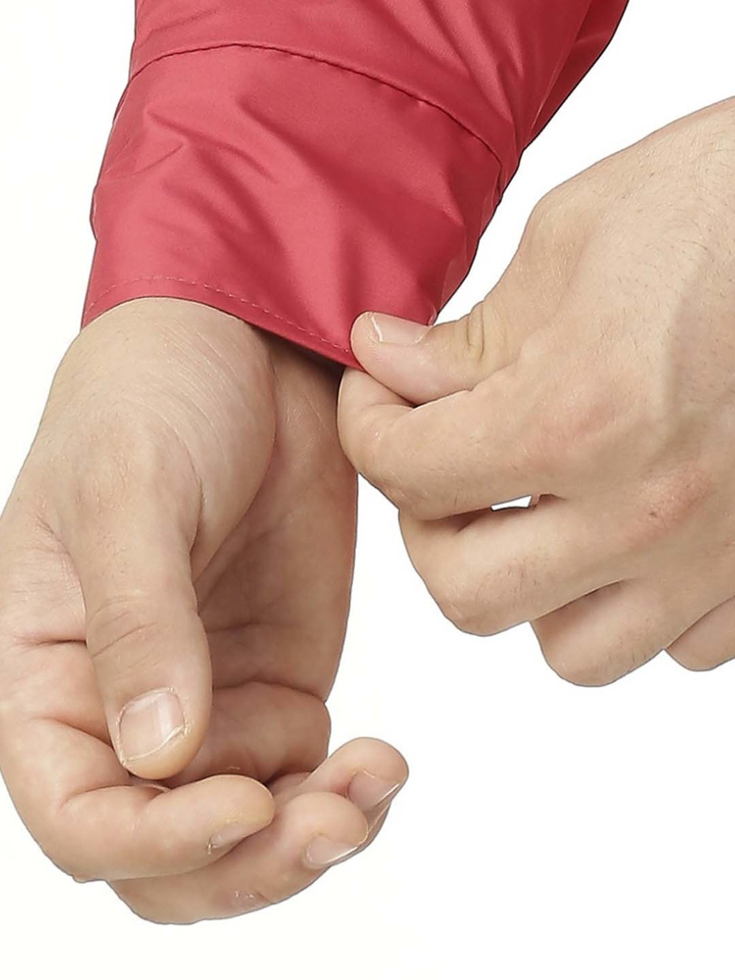 Zeel Black & Red Raincoat Set