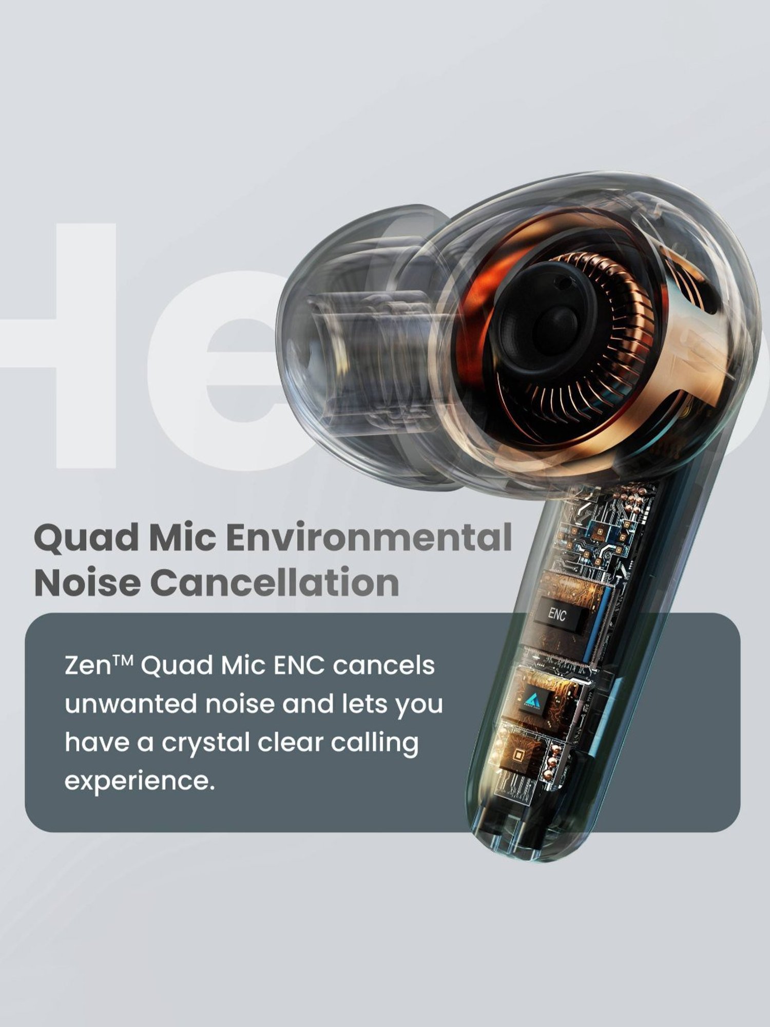 Boult Audio Airbass X45 with Quad Mic ENC, 40H Playtime, True Wireless Bluetooth Earbuds (Black)