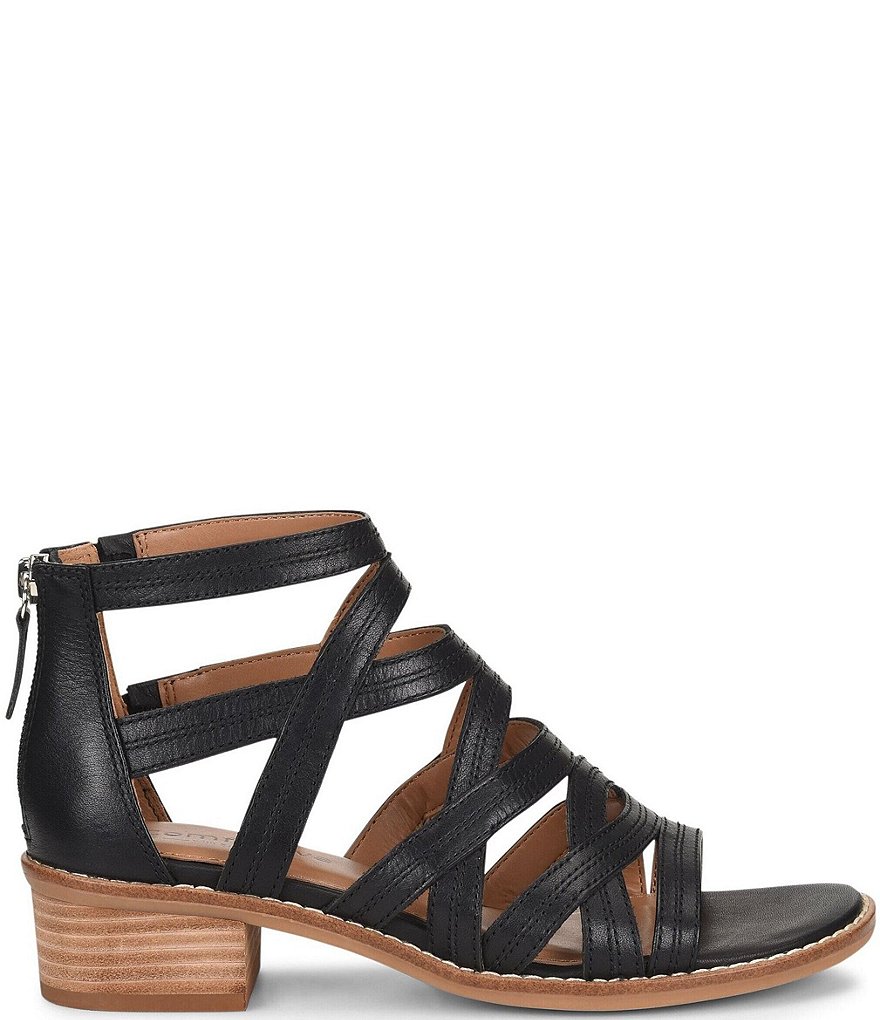 Comfortiva Betha Leather Gladiator Sandals