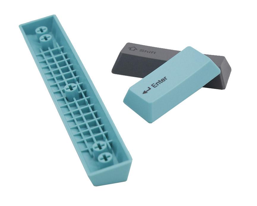 2, 60% Wired/Wireless Mechanical Keyboard (Kailh Box Brown Switch/White Case) - Full Keys Programmable - True RGB Backlit - Tap Arrow Keys - Double Shot PBT Keycaps - NKRO - 1900mAh Battery