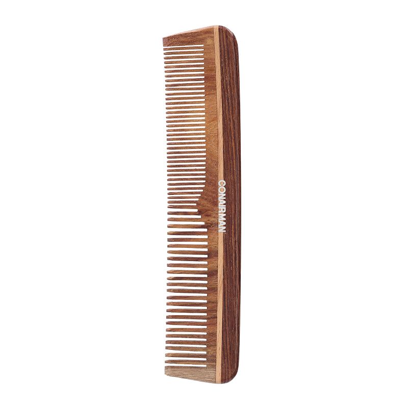 Conair Man Hand Made 100% Wooden Dressing Hair Brush