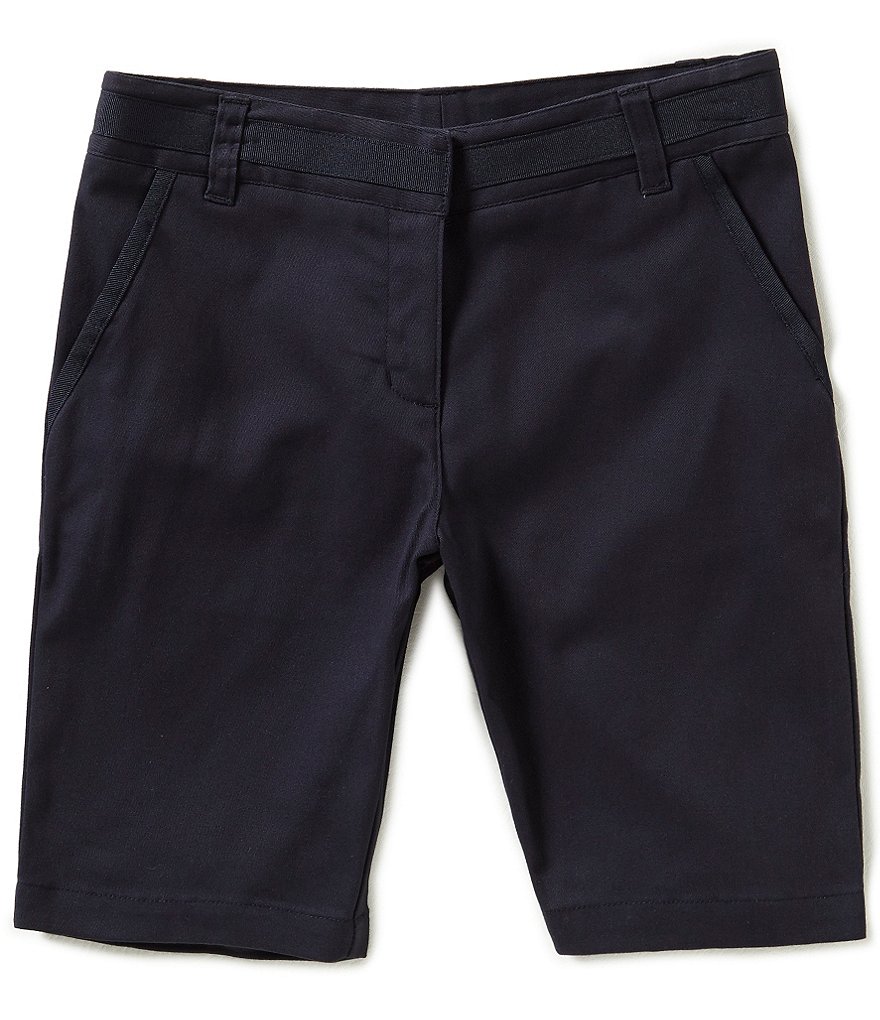 Nautica Big Girls 7-16 9#double; Twill Shorts