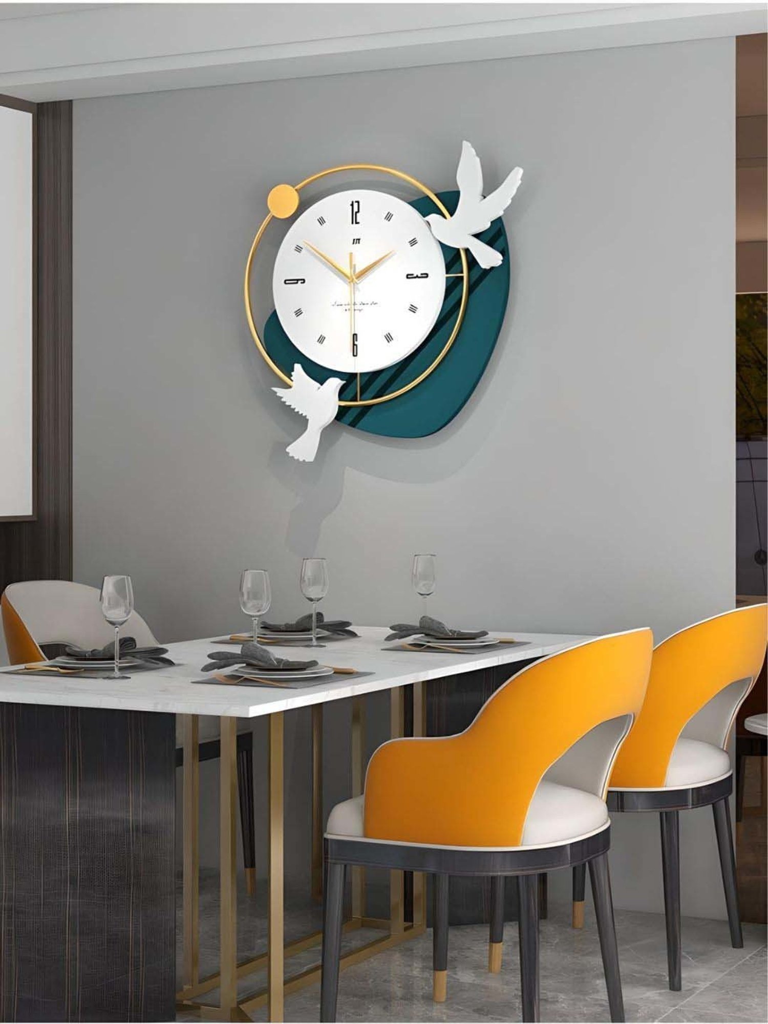 SEIKO classic black plastic wall clock with sweep movement