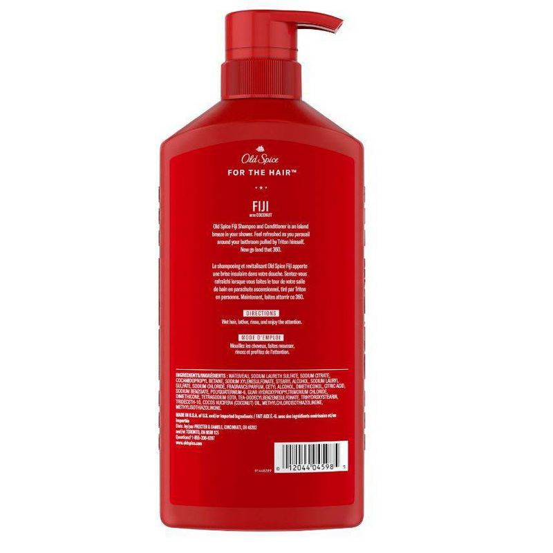 Old Spice Fiji 2-in-1 Shampoo & Conditioner - 21.9 fl oz